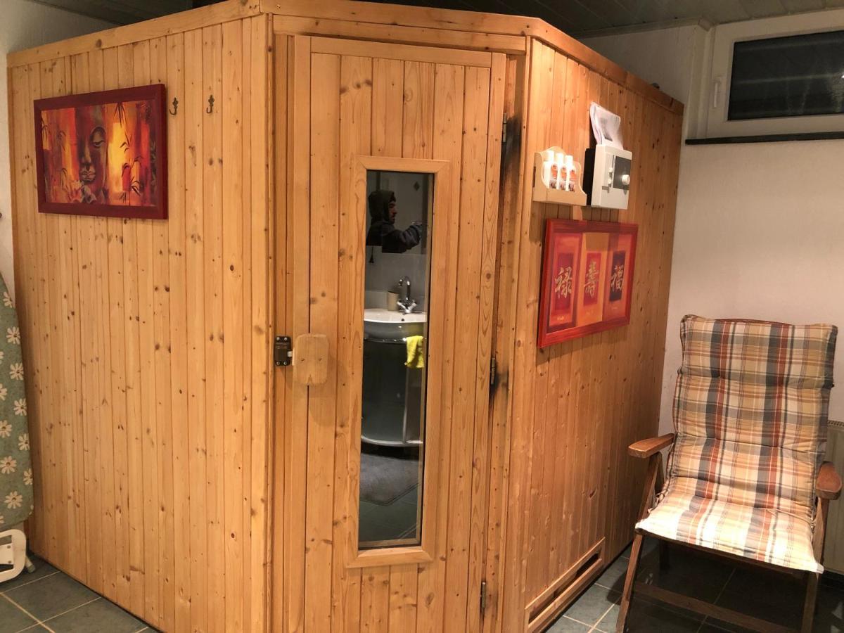 Ferienwohnung Nationalpark Eifel Nideggen Sauna Exteriér fotografie